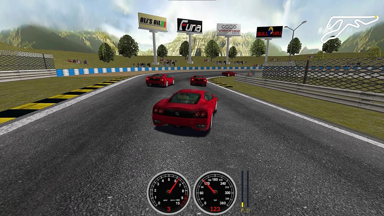 Speed Dreams gameplay