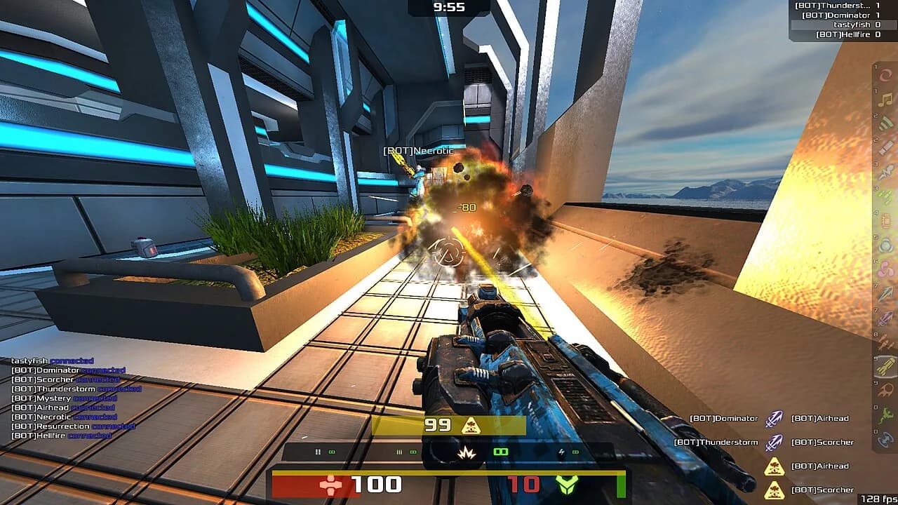 Xonotic gameplay
